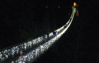 クリスマス前後に行われる、人気のキャピラノ吊り橋ライトアップでは無料シャトルバスも増便されて便利～ライトアップ期間中の時刻表
